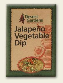 Jalapeno Vegetable Dip Mix