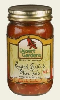 Roasted Garlic & Olive Salsa - Mild